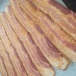 Coat Bacon with Sugar Mix Candied Bacon